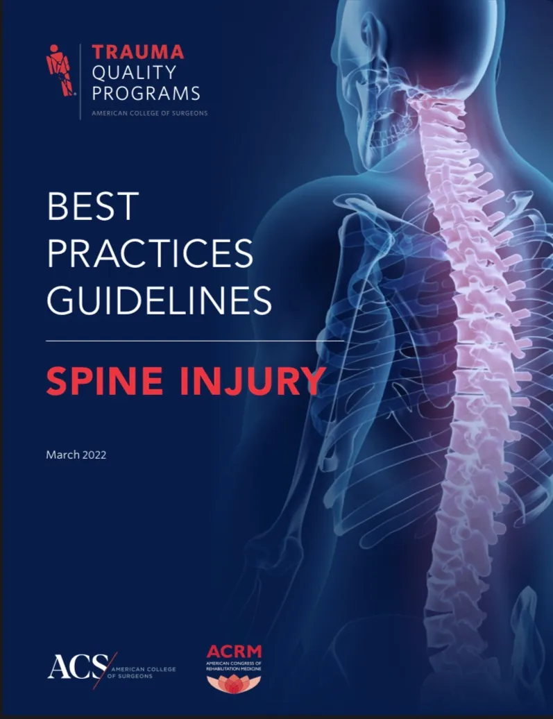 New ACS TQP Spine Injury Guidelines
